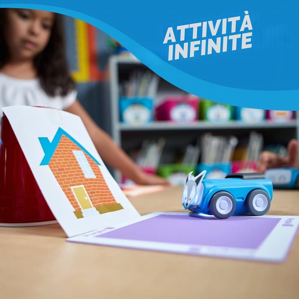 Sphero indi Student Kit - Robot programmabile per bambini, codifica e robotica con curriculum STEAM, apprendimento controllato da app e gioco interattivo