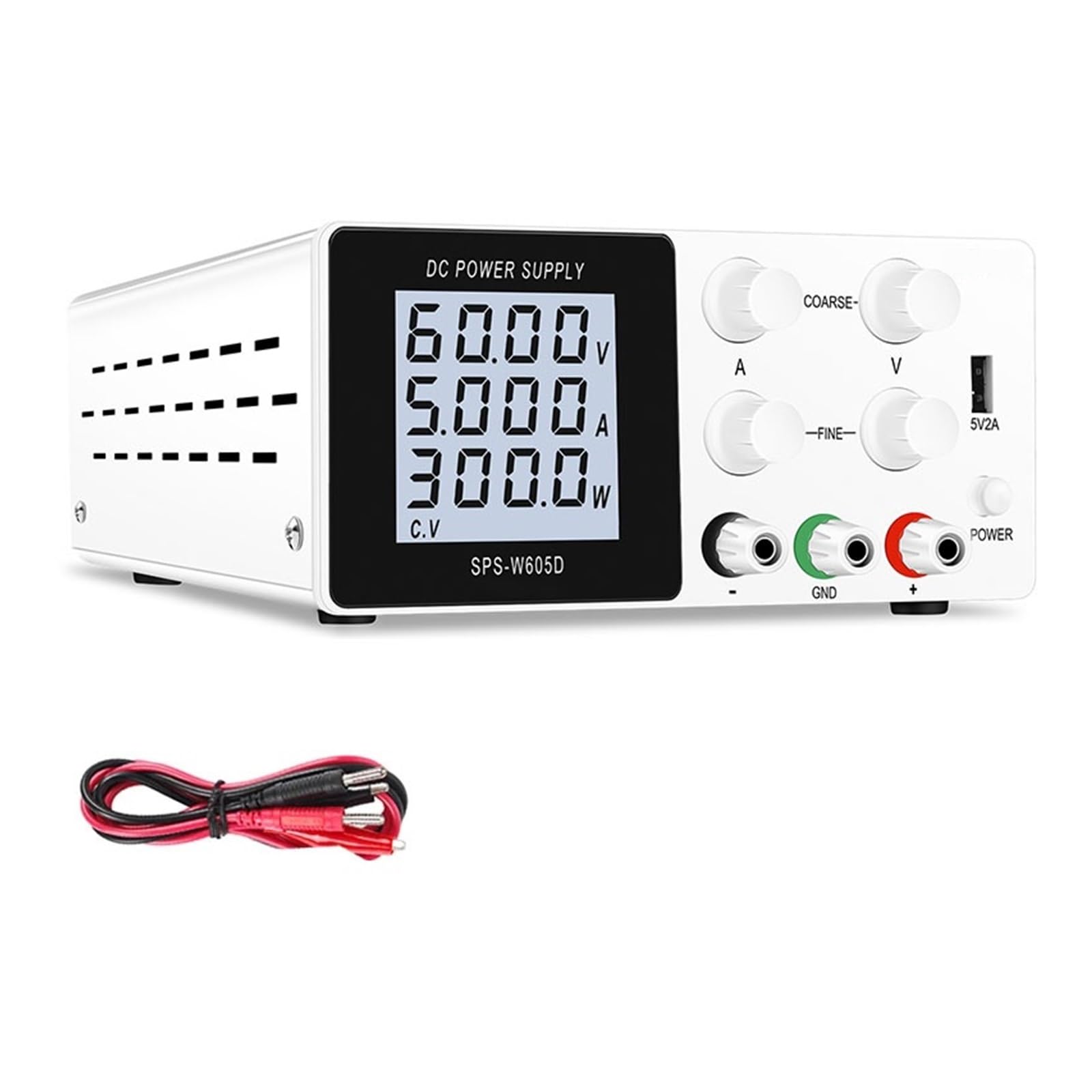 Zasilacz LCD Dightal o mocy 300 W, regulowany, 30 V, 10 A, 12 V, 3 A, przełączany, regulowany, stabilizator napięcia, źródło zasilania DC, do laboratoriów, prac elektronicznych, majsterkowania itp.