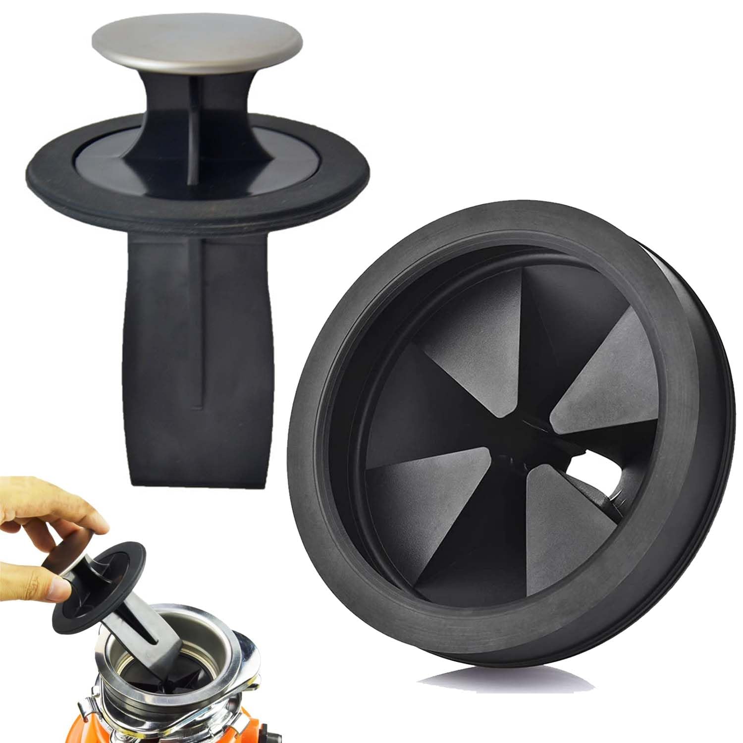 Garbage シングル WASTE/COV-52qt-SWING TOP- BLACK - Lee Distributors