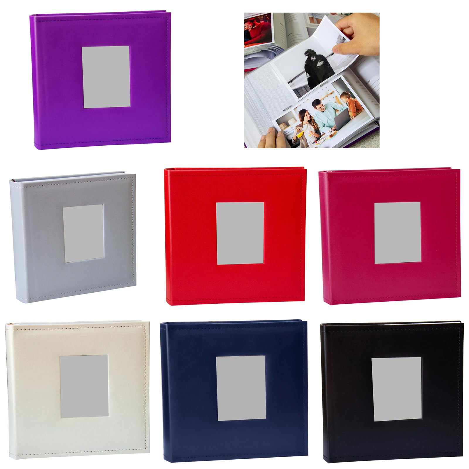 6inch Picture Photo Album 200 Page Insert Type Pocket Album For Baby Wedding Family Photos Memory Book