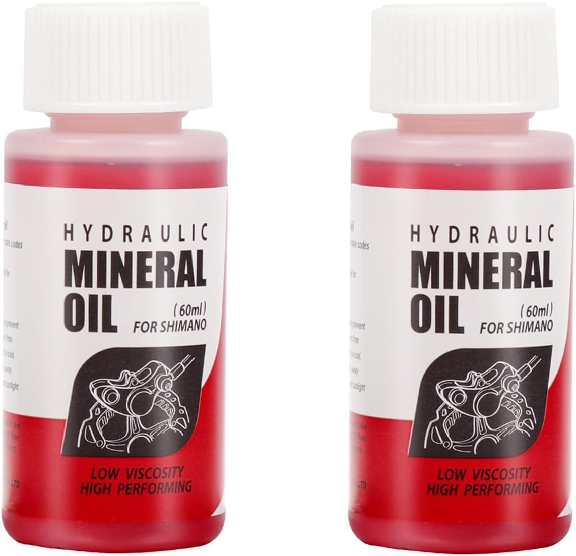 High Performance Bike Brake Mineral Oil - 120ml/4oz - Ideal for Shimano and Tektro Hydraulic Brake Systems, Brake Fluid for MTB/Road Bicycle Hydraulic Disc Brakes
