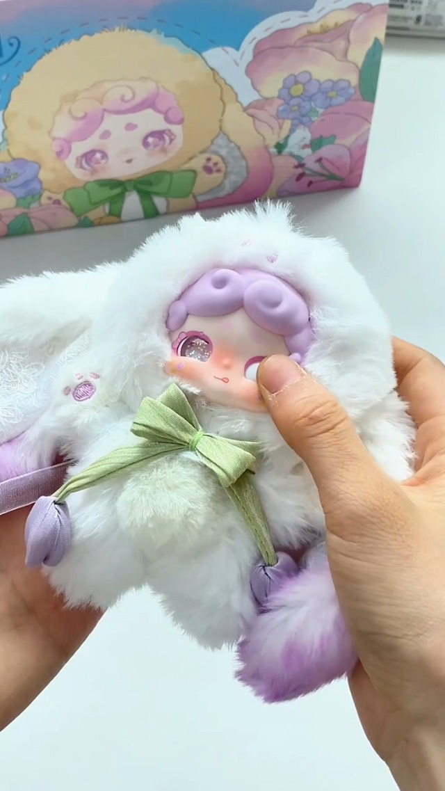 ラブブ ウサギフード付きぬいぐるみ シークレット the monsters Have A Seat ぬいぐるみ duoduoラブブ 正規品