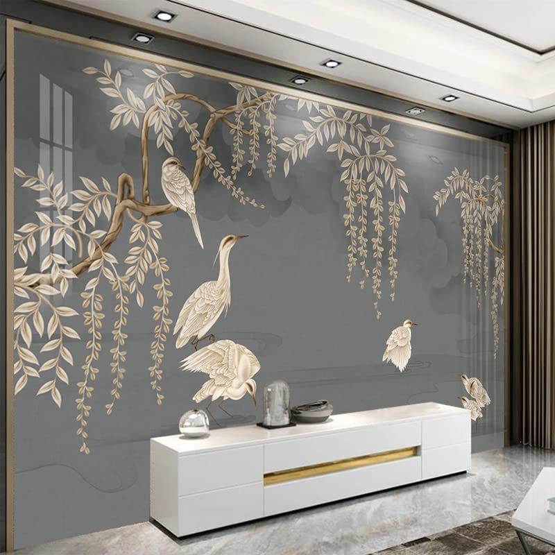Papier Peint Chinois 3D pour Créer un Intérieur Cocooning