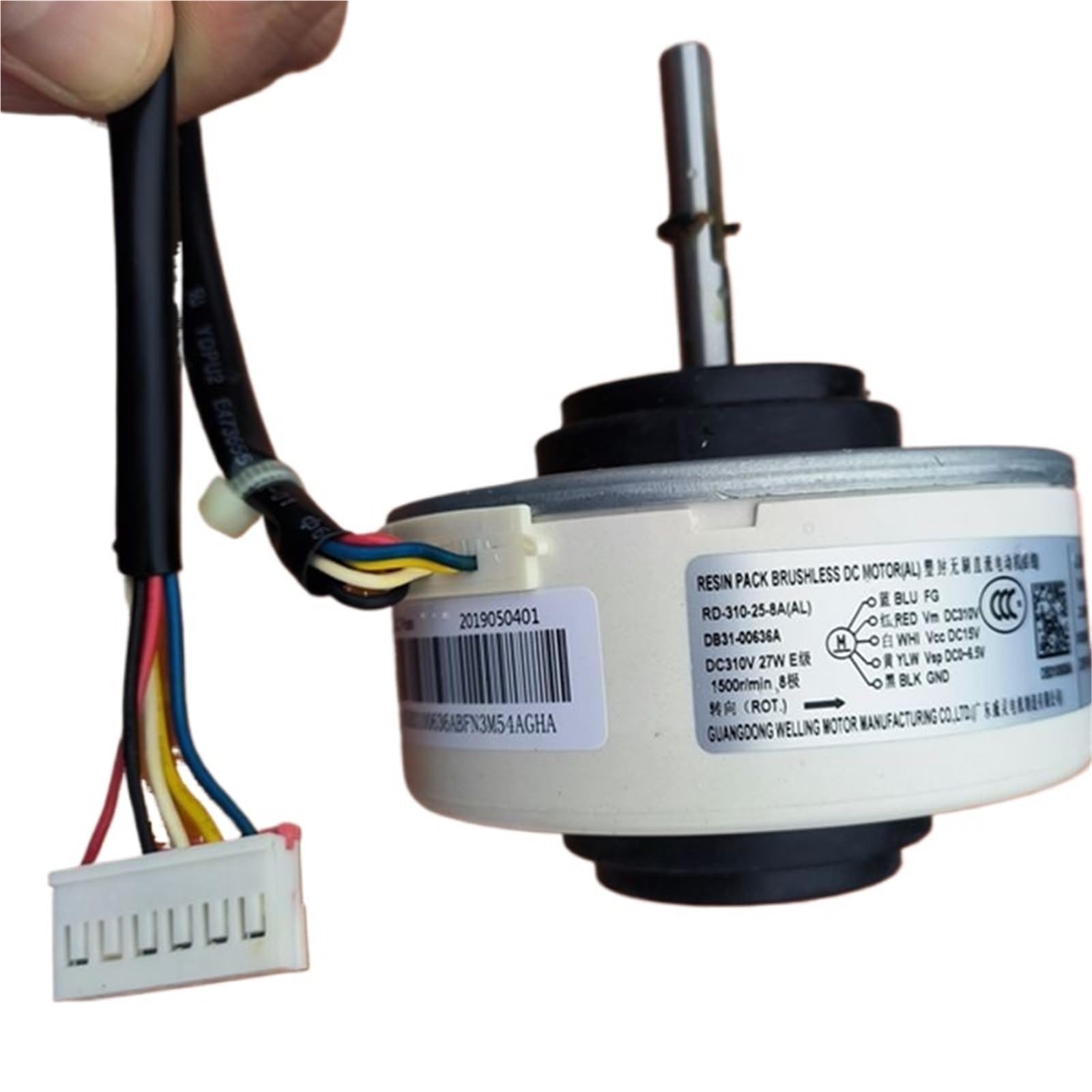Aria condizionata Motore DC Fan DB31-00636A RD-310-25-8A(AL) SIC-41CVJ-F127-2 DC310V 27W parti