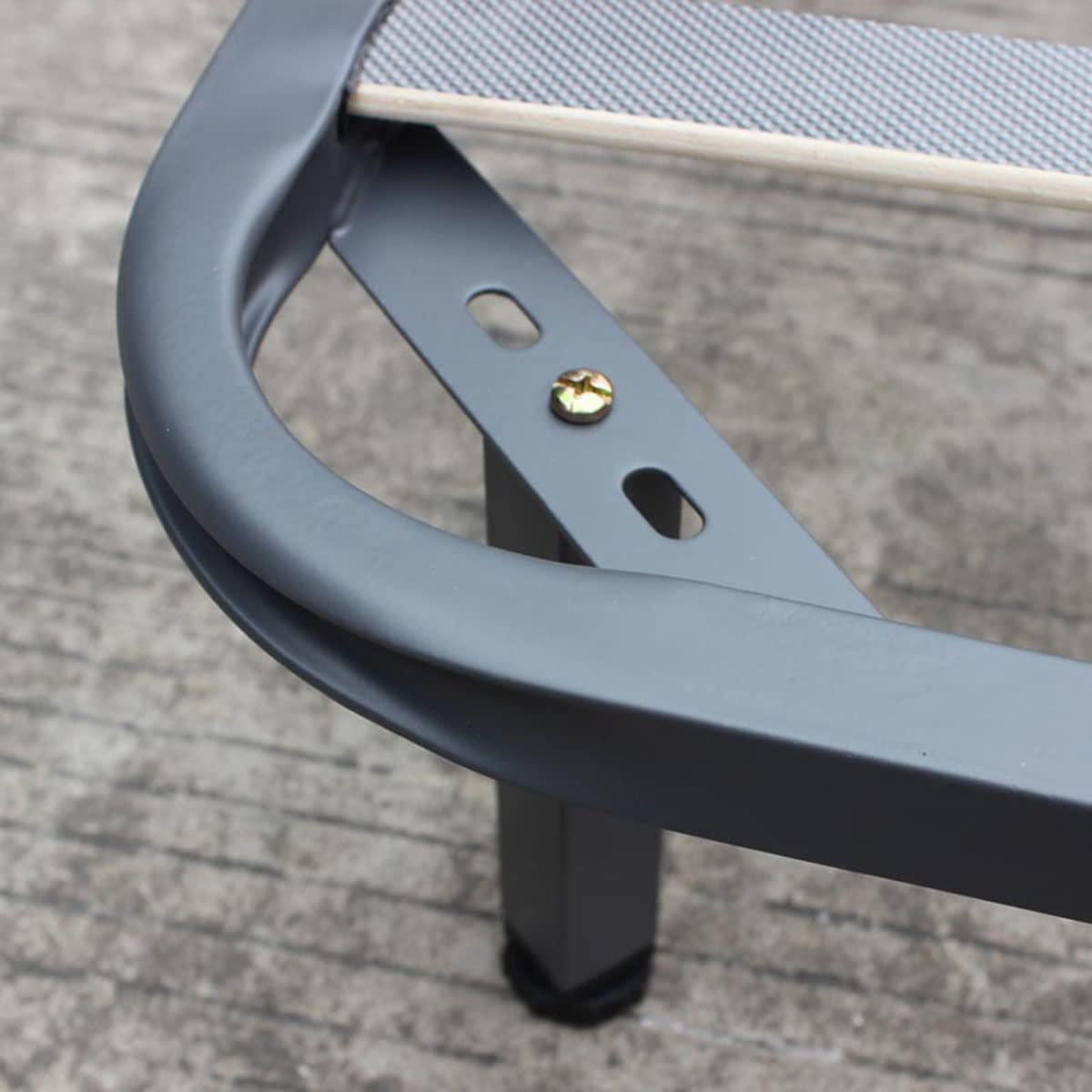 Generico Piedini per Mobili in Metallo Gambe per Mobili Piedini di Supporto Regolabili Accessori per Telaio del Letto con Viti 10-40 cm di Altezza Grigio Scuro (29 cm / 11,4 Pollici)