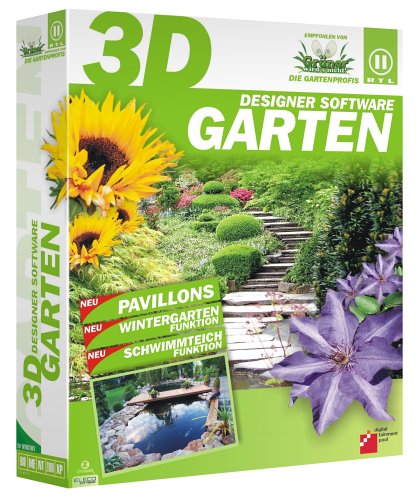 Preisvergleich Produktbild 3D Designer Software Garten