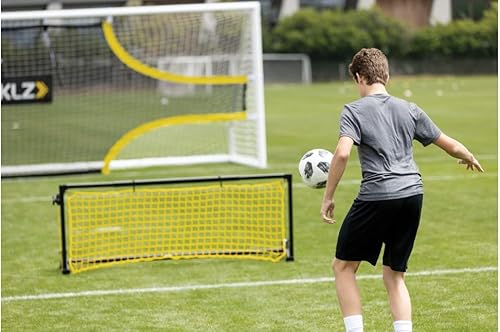 Miniatura 5 de SKLZ Entrenador de fútbol ajustable Pro Rebounder (6 x 2.5 pies), negro