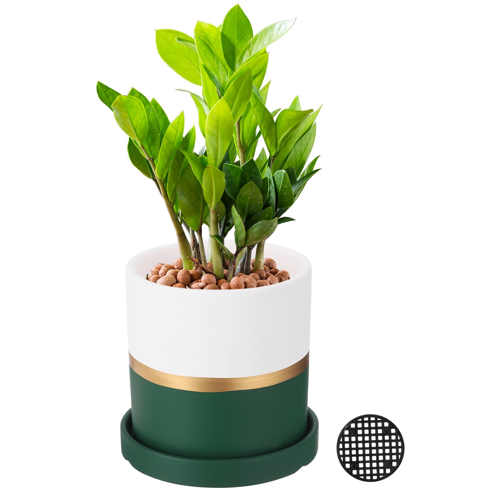 PATIKIL 4.3 Inch Ceramic Plant Pots