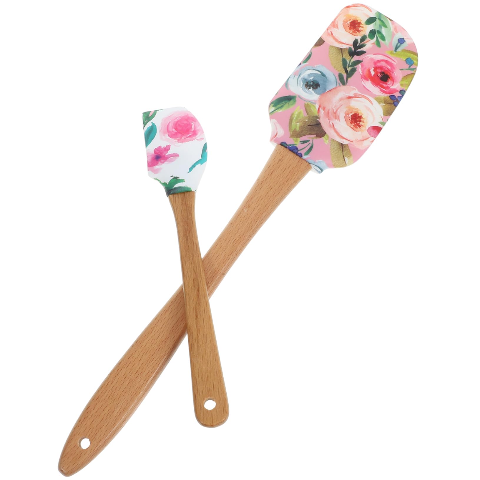 Amosfun 3 Set di Raschietto per Mescolare Torte Spatola in Silicone Spatola in Silicone per da Cucina Strumento per La Cottura 2 Pezzi * 3