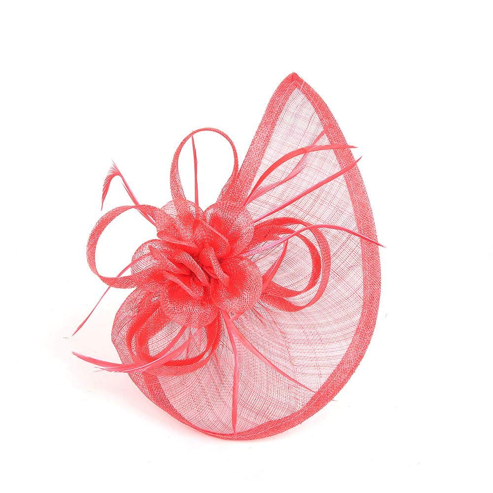 Hotstylezone Large Headband and Clip Hat Fascinator Weddings Party Race Royal Ascot