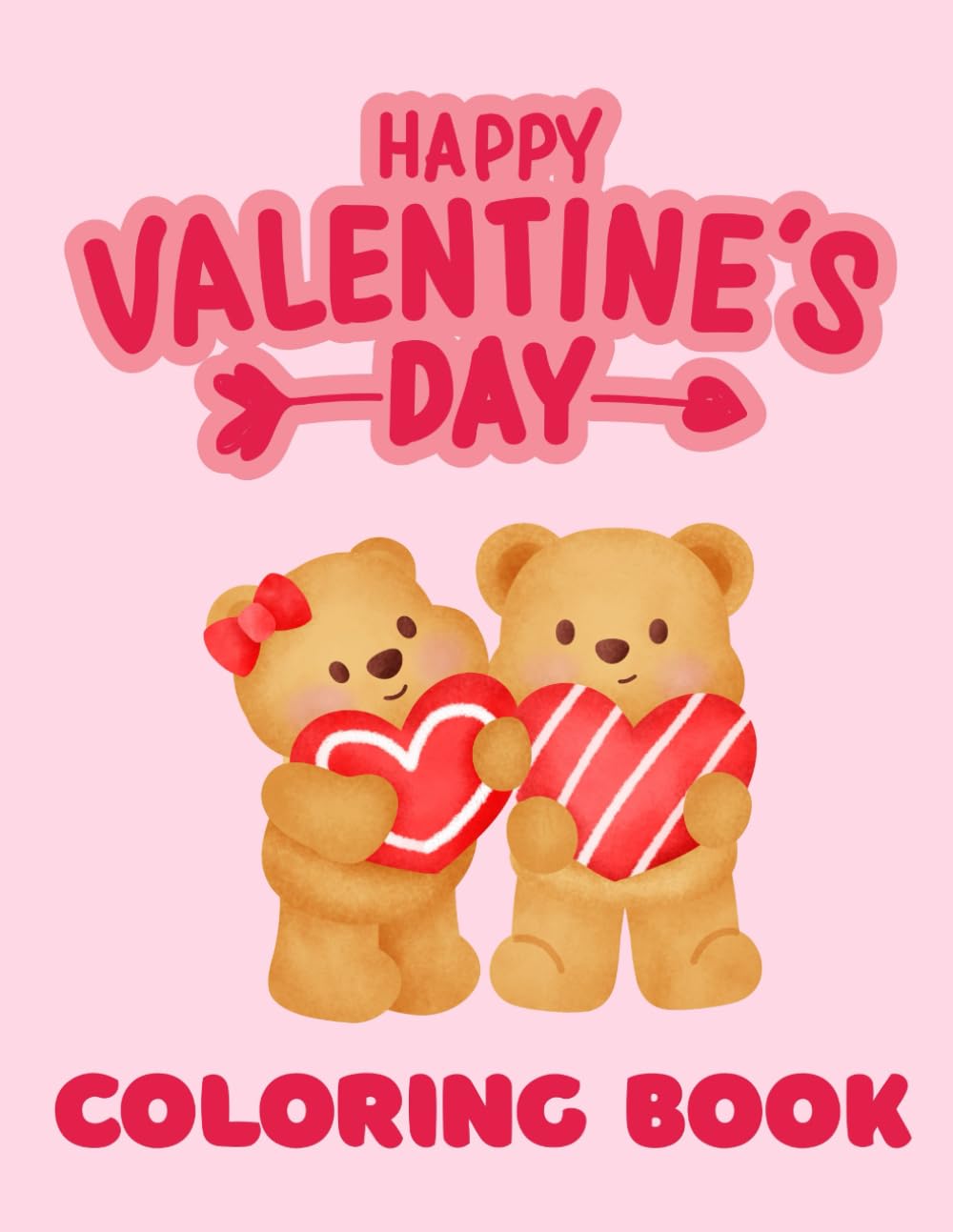 Happy Valentine's Day Coloring Book