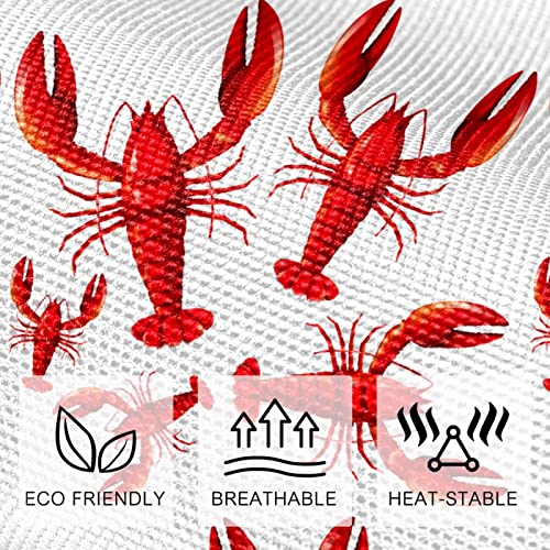 Sets de table homard rouge : fini les tables brûlées et rayées - 4