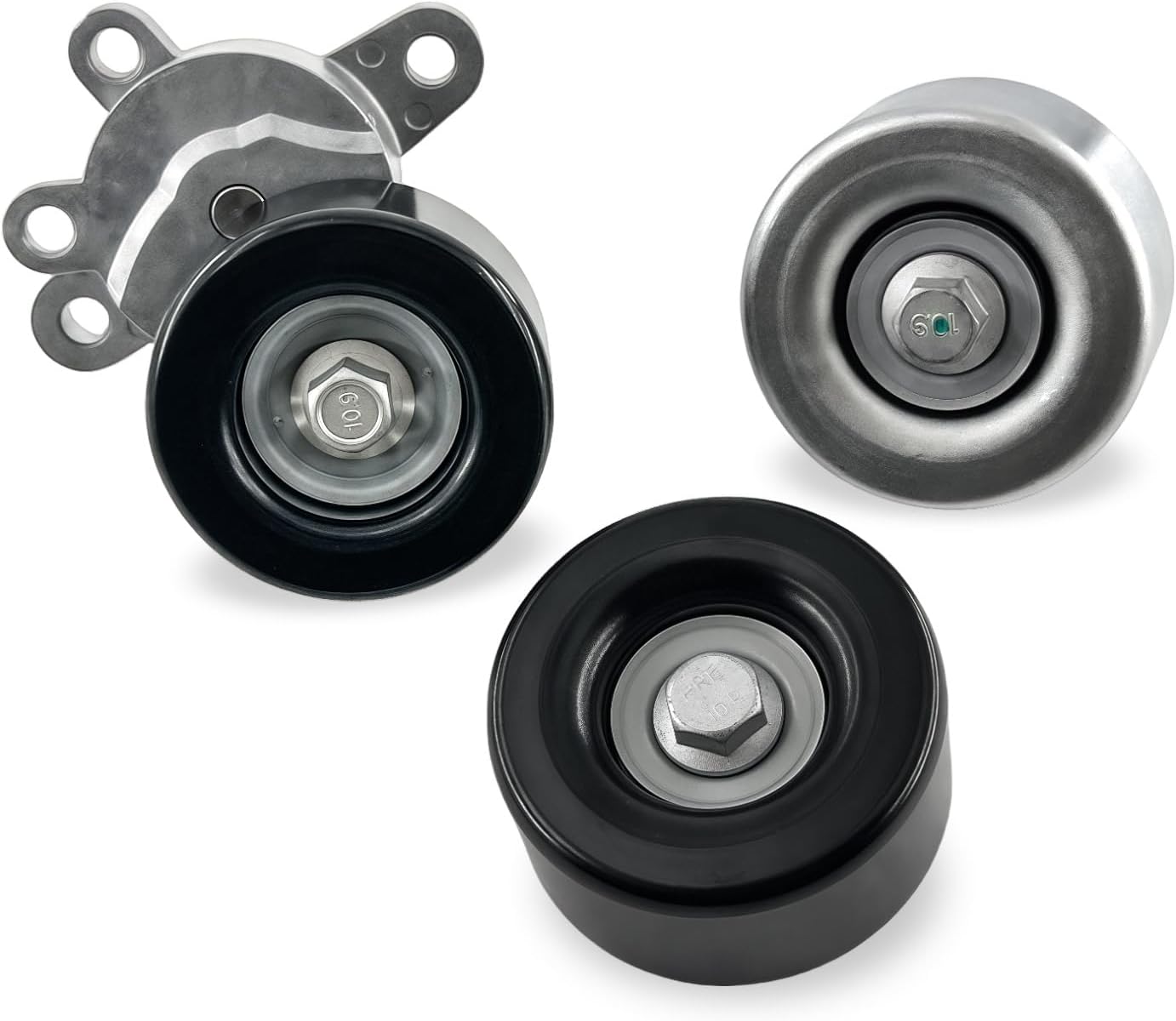 39155 Belt Tensioner and Idler Pulley Kit 36357 36356 Fit for Nissan Altima 2007-2012, Fit for Nissan Maxima Murano 2009-2014, Fit for Nissan Quest 2011-2012 For 3.5L V6 Only