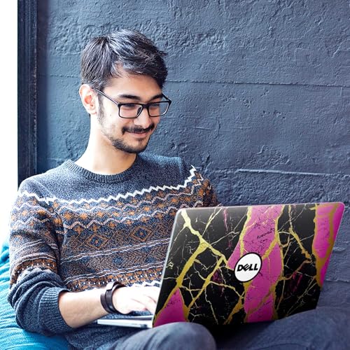 Image of Galaxsia DL-761 Full Body Vinyl Laptop Skin /Sticker /Cover Upto 15.6 Inches Laptops Laminated-Removable-HD Quality Compatible for Hp-Dell-Sony-Lenovo-Asus etc.(15x10 Inches)