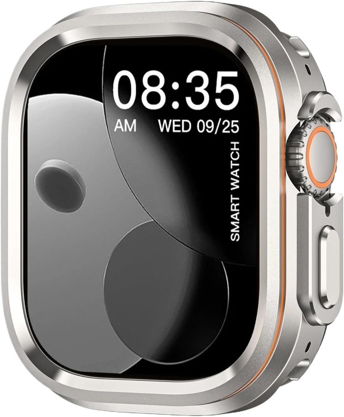 1pcs Metal Alloy Rugged Protective Watch Bumper Case