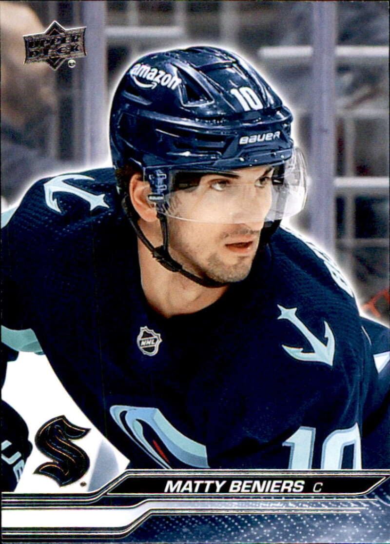 Amazon.com: 2023-24 Upper Deck Series 1#149 Matty Beniers Seattle
