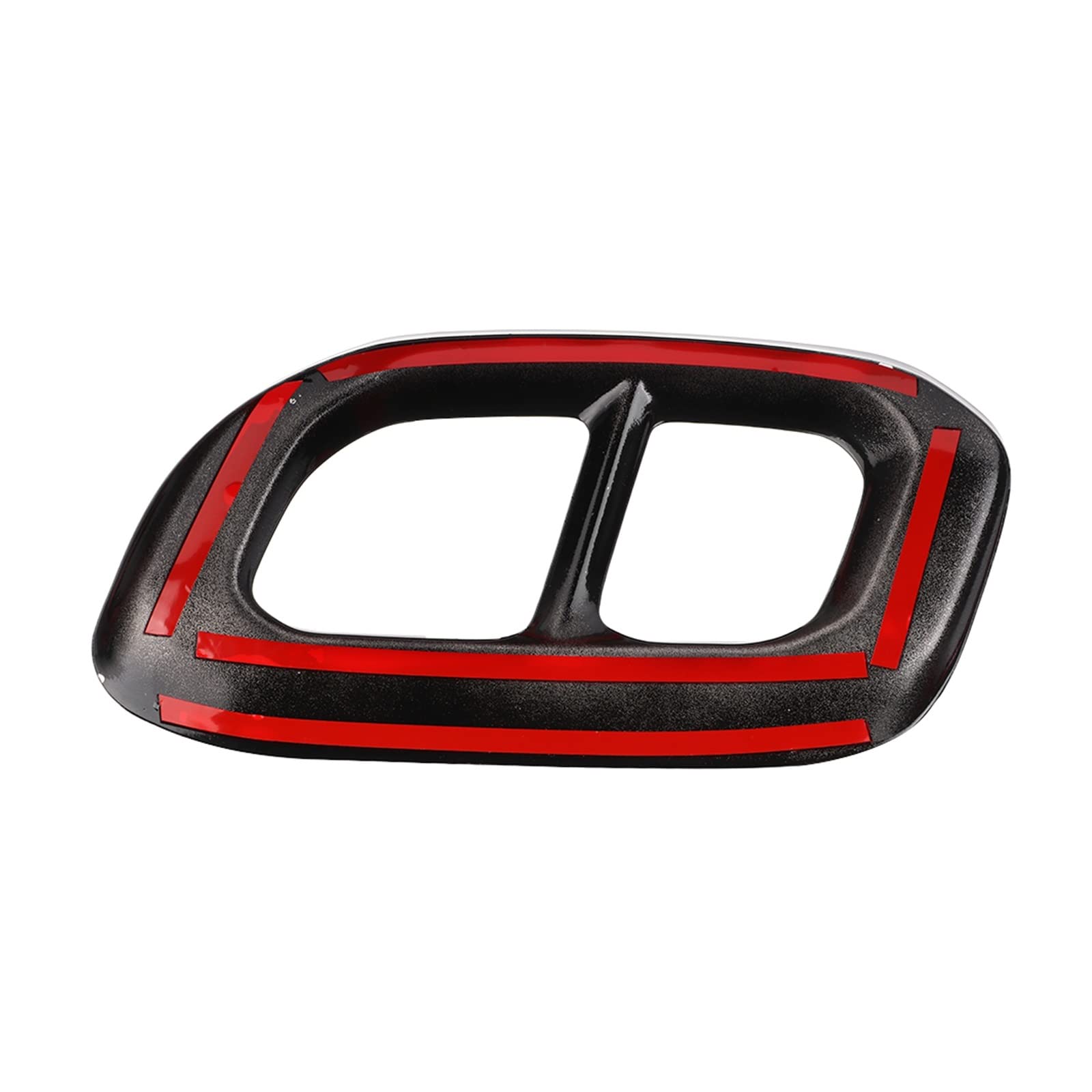 Silenciador Escape Silenciador Escape Acero Inoxidable 2Uds Marco Cubierta Embellecedor Tubo Punta Trasera Apto para Mercedes para Benz GLC GLE GLS W167 X253 X167 2020 Escape Sonido Turbo