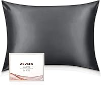 Vista 17 de Adubor Funda de almohada 100% de seda, fundas de almohada de seda de morera, 23 fibras de grado Momme 6A, funda de almohada de seda para la salud