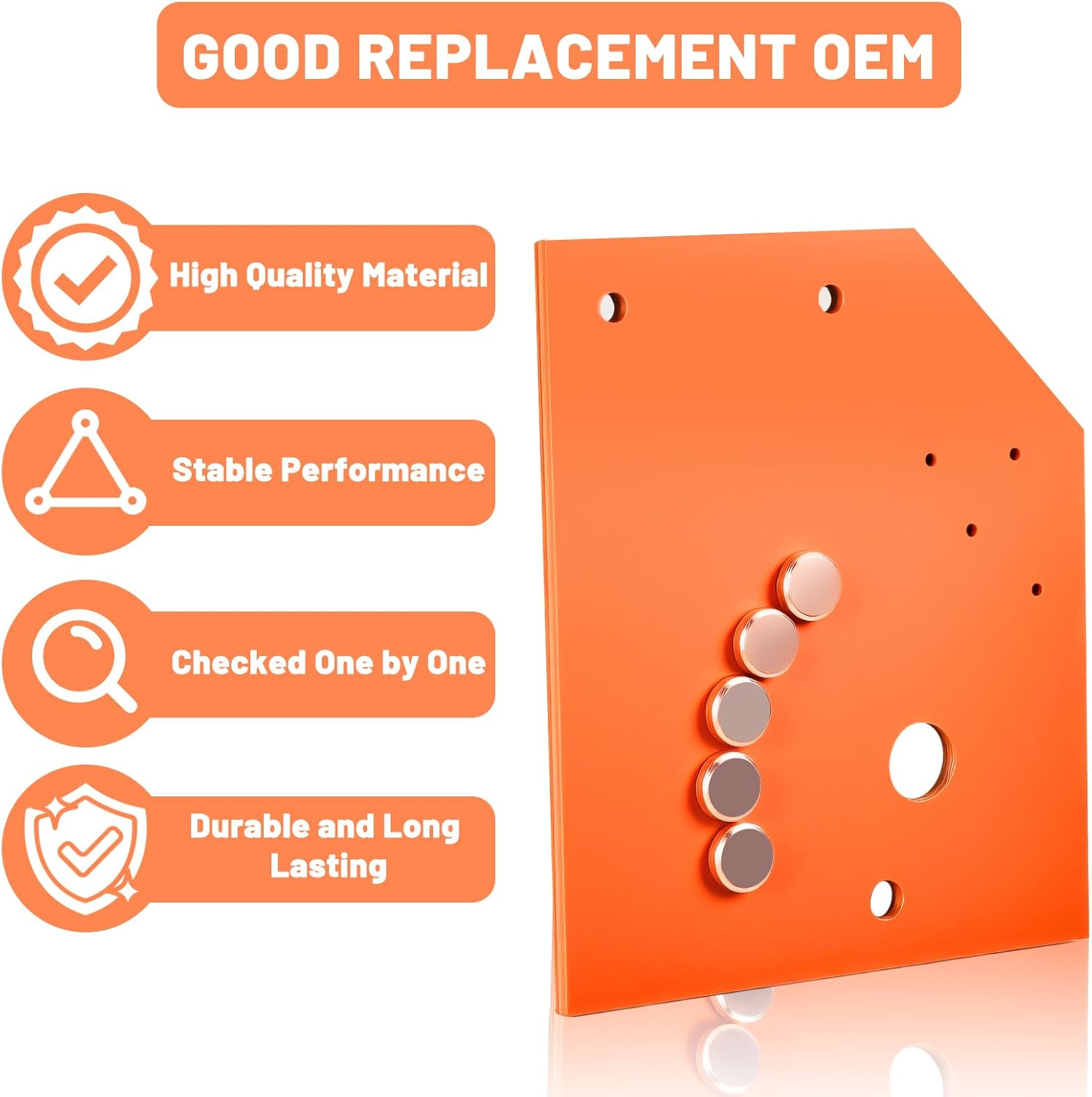 Golf Cart Speed Control Movable Wiper Contact Switch with Switch Board and Contact for EZGO Marathon/X-440/X-444 Electric 1982-1993,Replaces OEM 18741-G1,18298-G1,17504-G1,17504-G2