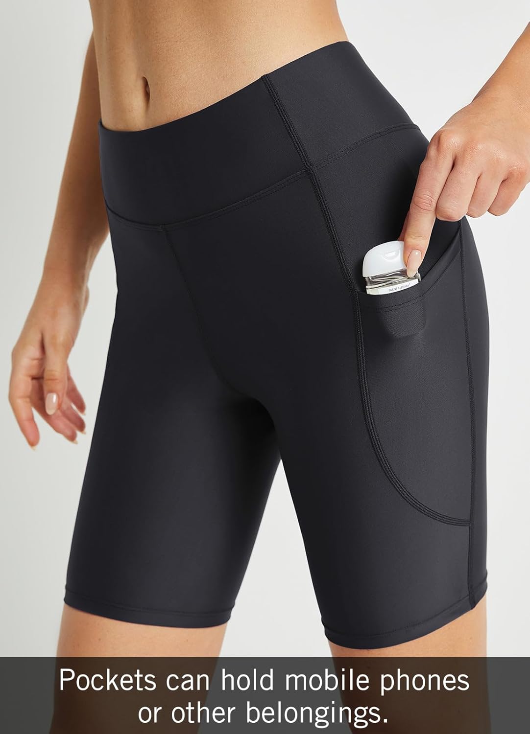 baleaf Women's 3"/5"/6"/8" High Waisted Swim Shorts Tummy Control Swimsuits Bottoms Modest Board Shorts UPF 50+ - Image 3