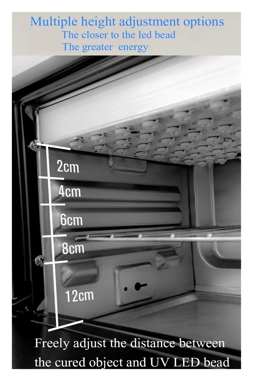 Światło UV, 2400W pudełko do utwardzania UV 405nm lampa ultrafioletowa LED 395nm 365nm żywica do druku 3D model DIY działa wtórne utwardzanie naprawa ekranu OCA(365nm)