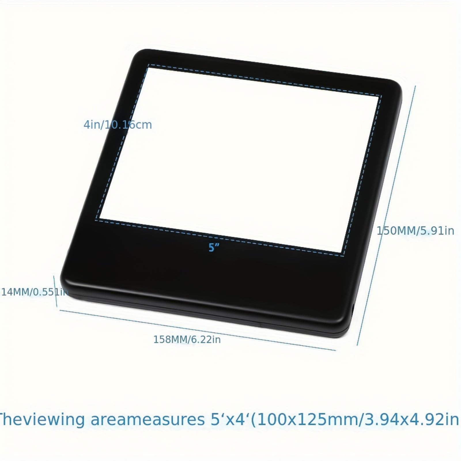 Boîte à lumière LED professionnelle pour photographie, visionneuse de film 35 mm, 135 mm, affichage négatif pour accessoires de photographie