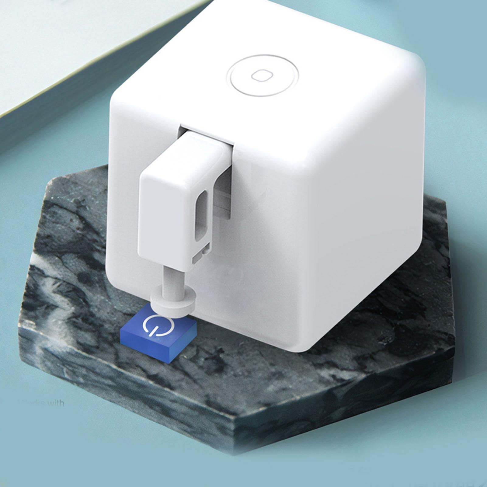 Pulsador de Botón de Interruptor, Crear Grupos Bot de Pulsador de Botón de Interruptor de Luz Inteligente Inalámbrico, Gadgets de Hogar Inteligente de Aplicación(3 Rd Generation Bt)