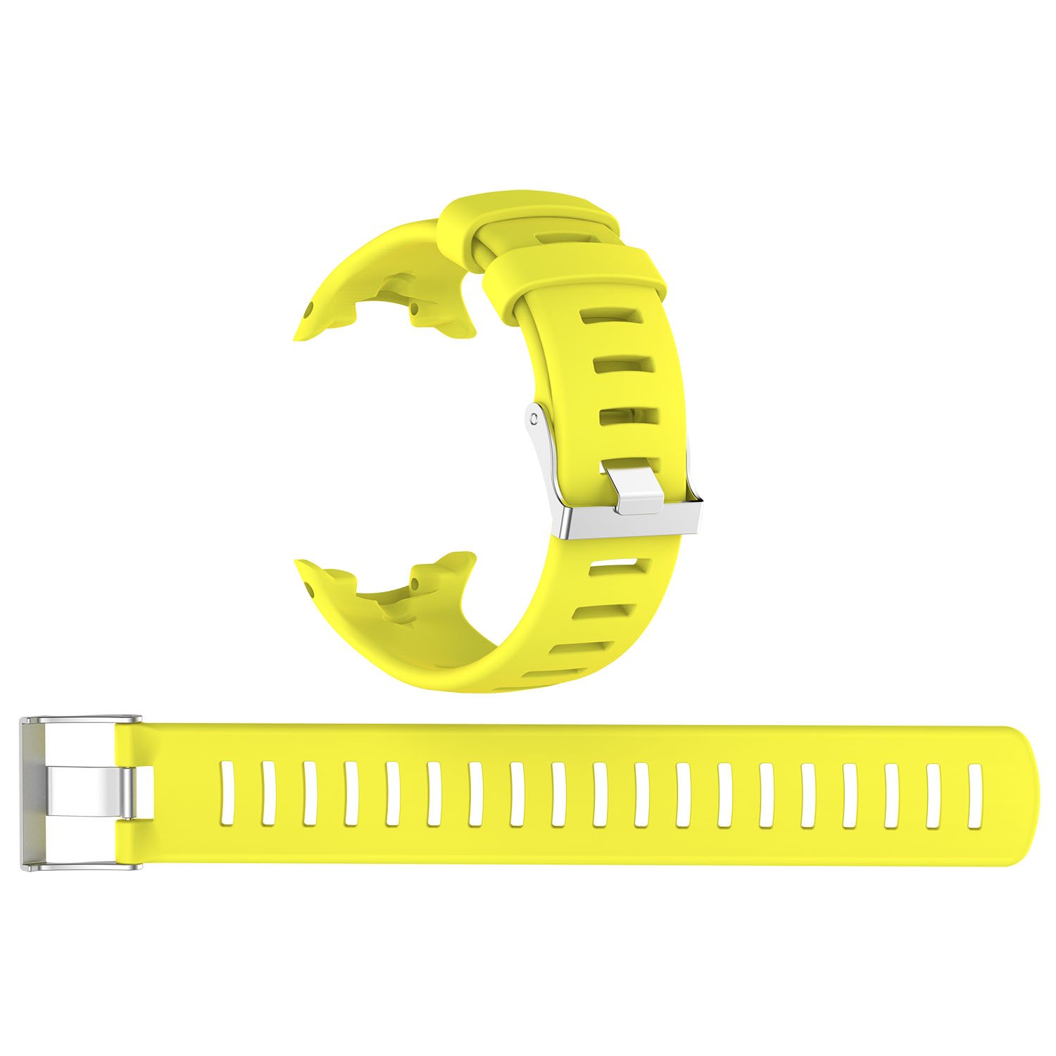 Bracelets de rechange compatibles avec montre Suunto D4/D4i/D4i Novo - Bracelet classique en silicone souple pour montre intelligente D4/D4i/D4i Novo