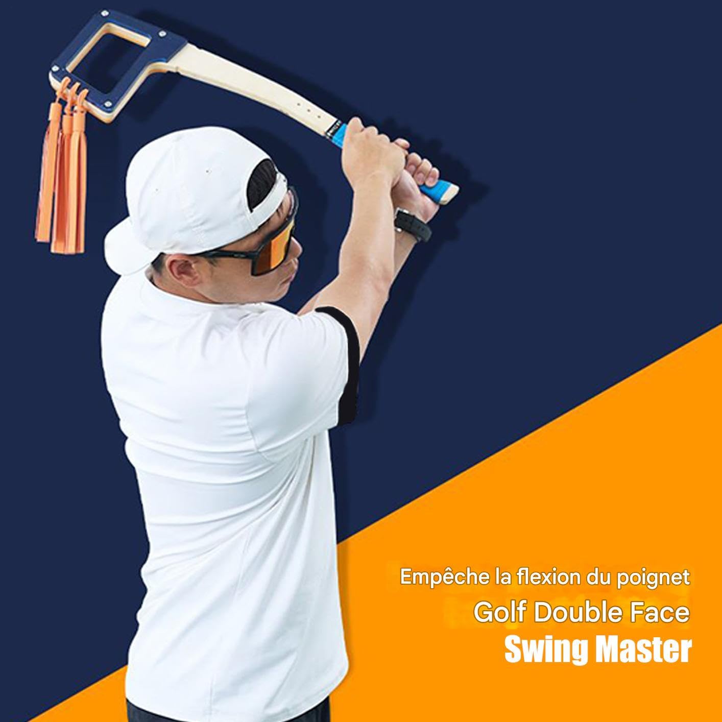 Allenatore Di Golf Swing Allenatore Di Swing Per Golf Indoor A Doppia | Accessorio Sportivo Bilanciamento Doppia Faccia Per Principianti Uomini Donne