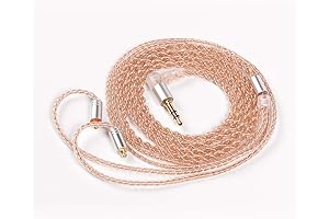 Kinboofi KBEAR 4-Core MMCX Upgrade Cable: Enhanced Audio for Your T3 Plus