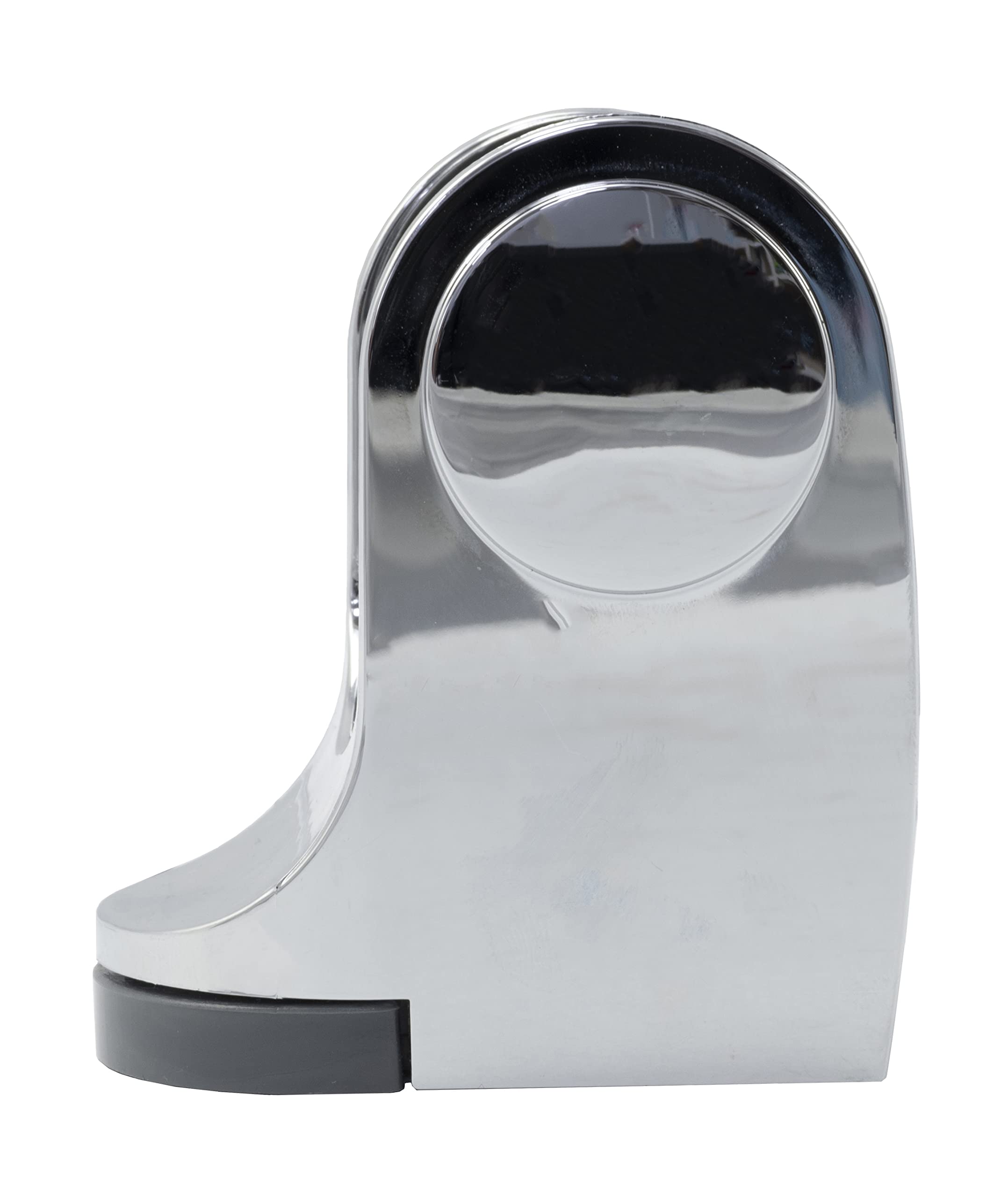 AERZETIX - C62394 - Supporto doccia girevole a parete 70mm - per miscelatore acqua soffione doccia vasca tubo flessibile sanitario bagno - in plastica - finitura cromo