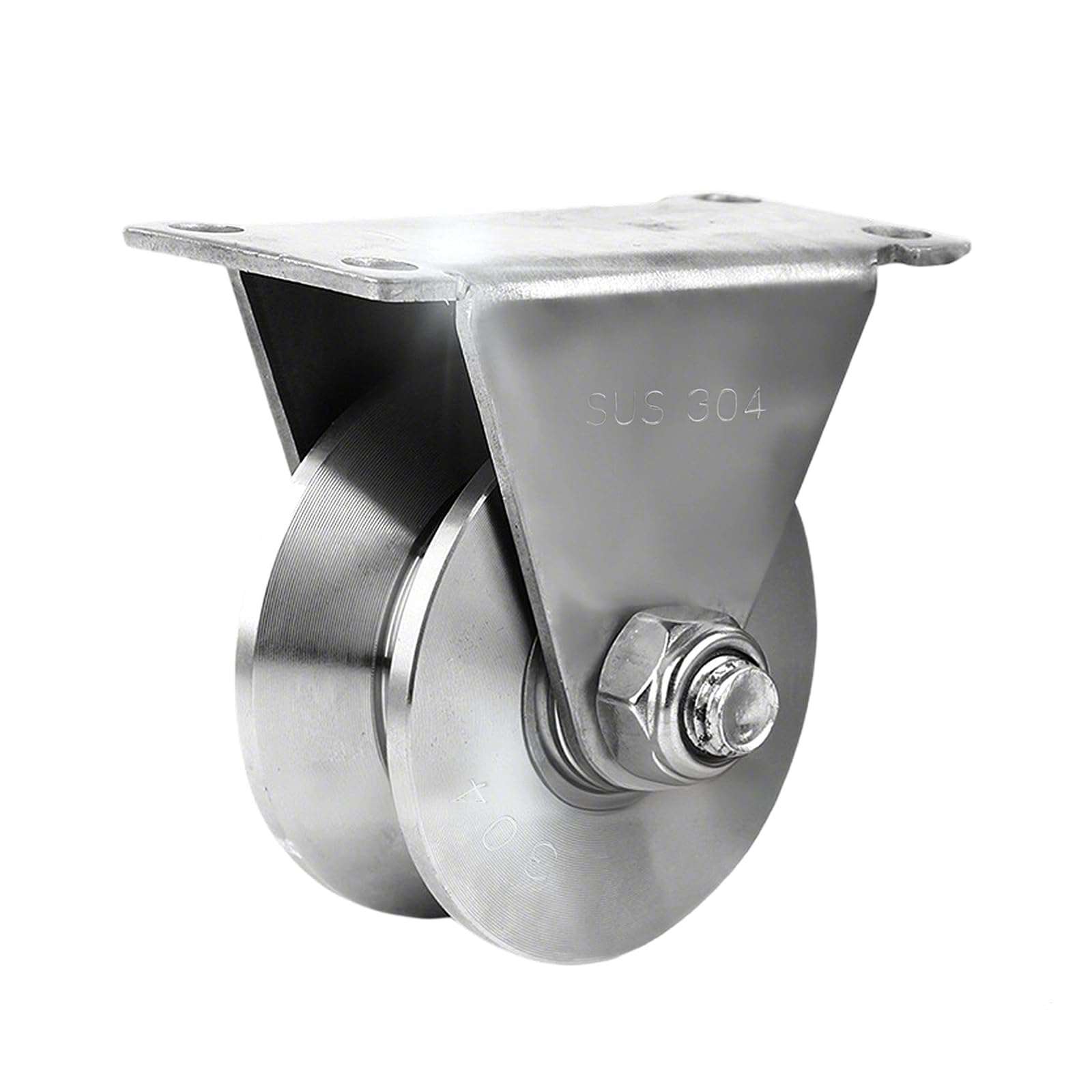 Umlenkrolle mit 2 Kugellager, 68mm U Typ Umlenkrollen für 16mm Seile Stahlseil, Edelstahl Fitness Flaschenzug, Umlenkrolle Stahlseil, Tragkraft 800kg, für Lager, Rolltor, Heben, Transport