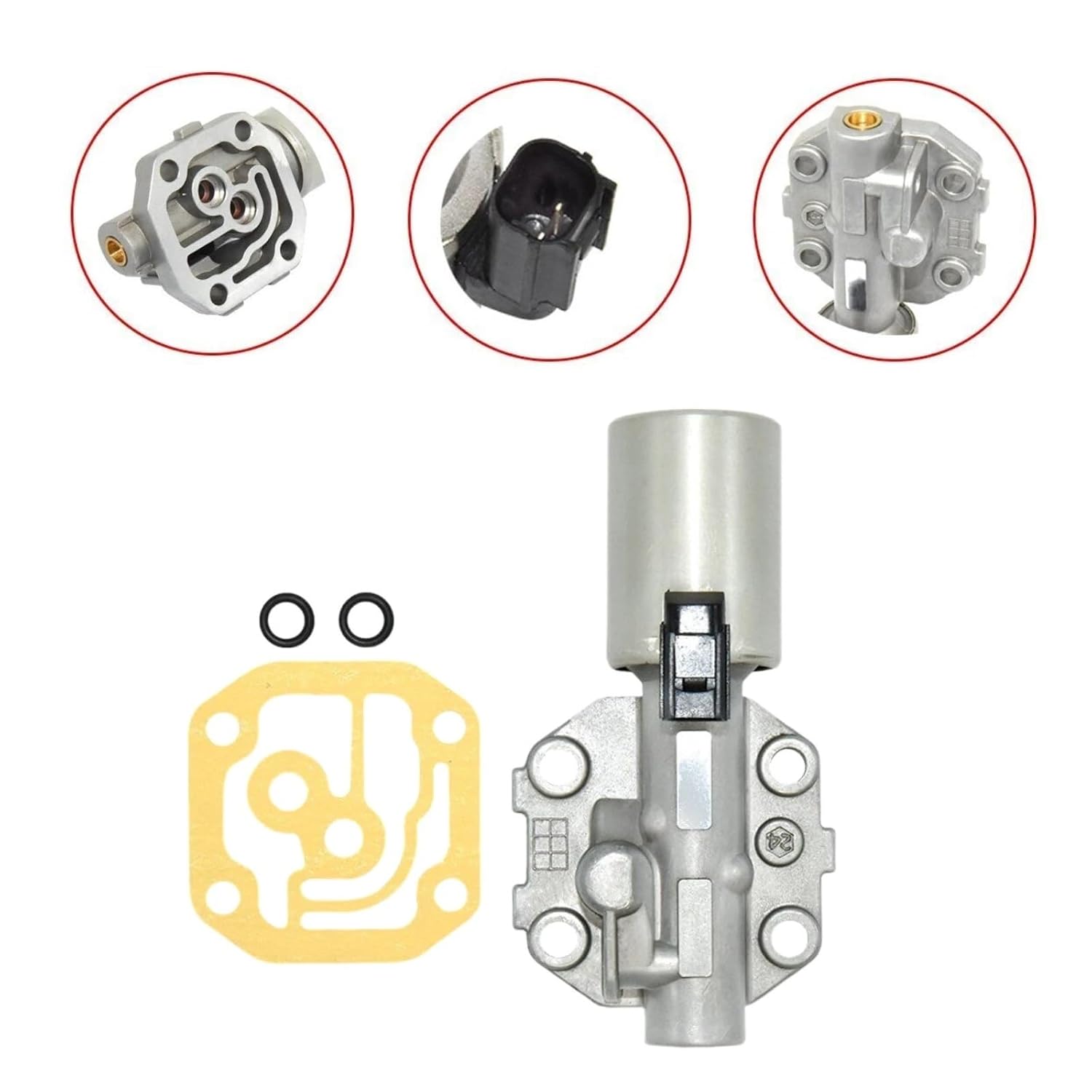 Transmission Shift Solenoid Gasket 28250-R90-003 Compatible with CR-V Civic Compatible with Accord Chassis Parts Automatic Transmission Parts