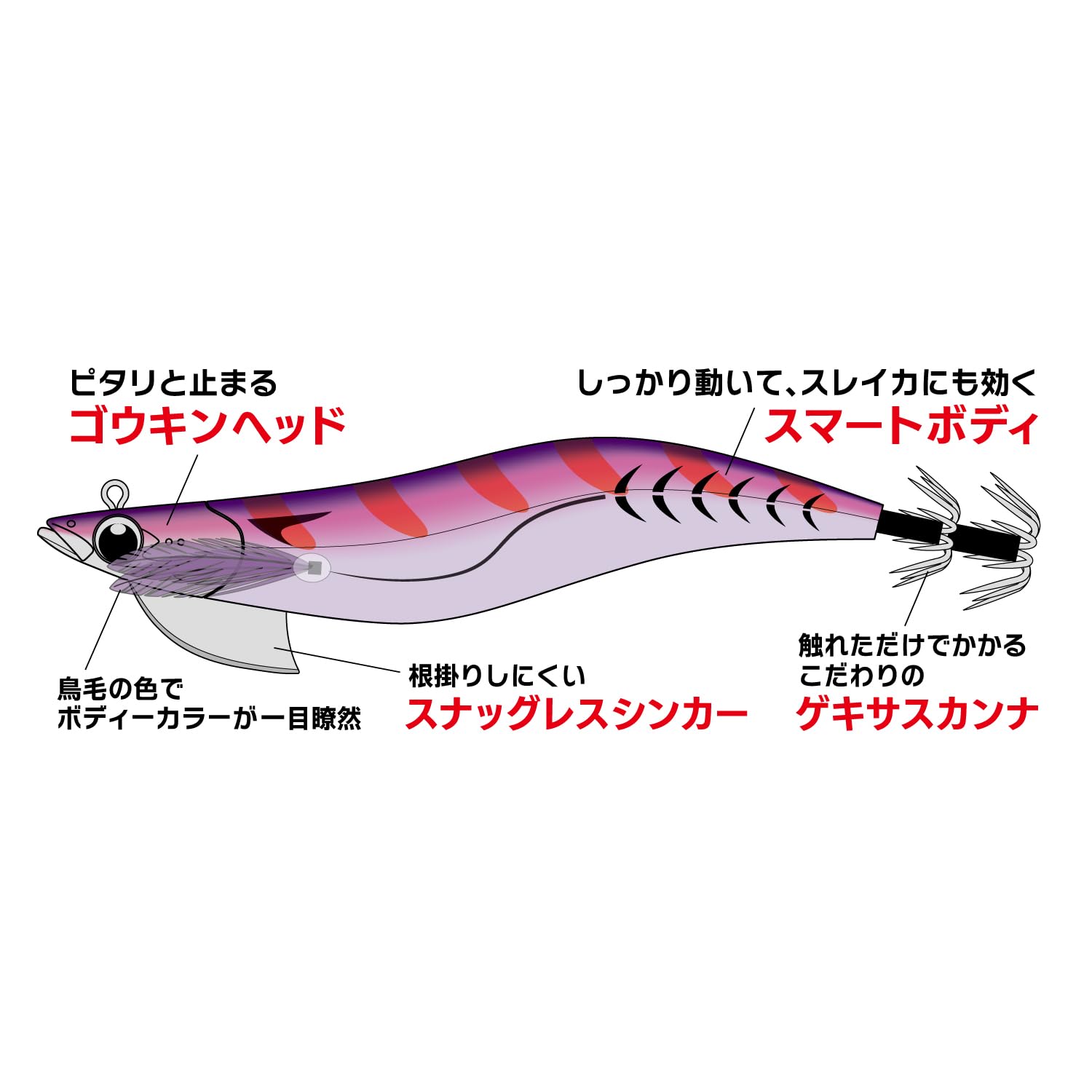 Amazon | Major Craft(メジャークラフト) エギゾーTR スマートフィット