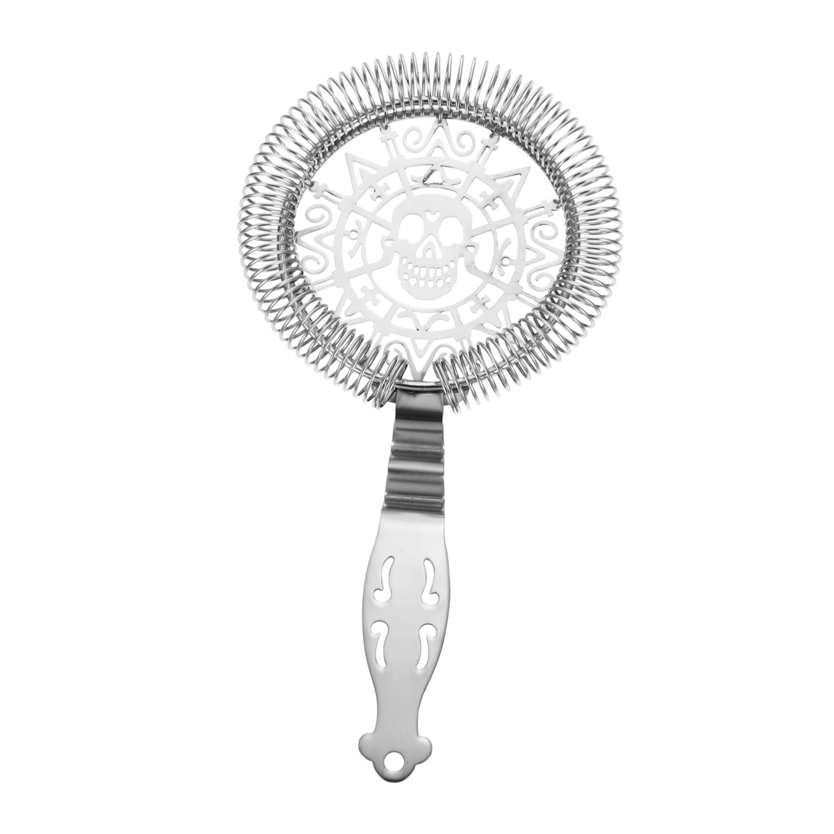 Alipis 1Pc Stainless Steel Ice Strainer for Cocktails Strainer with Elegant Design Barware Tool for Mixing Drinks and Filtering Fruit Tea