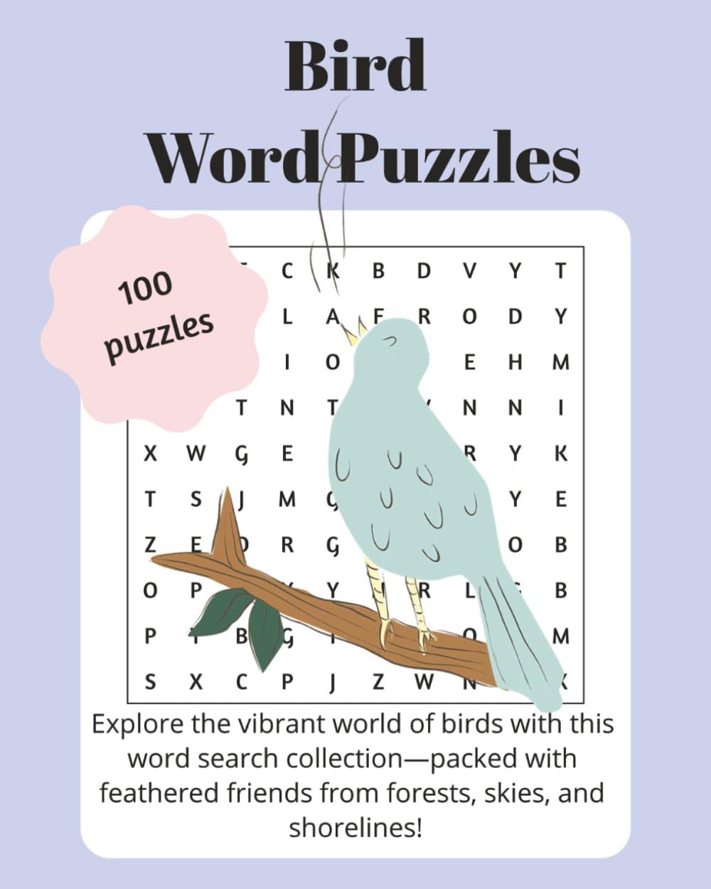 birds word puzzle: Explore the vibrant world of birds with this word search collection—packed with feathered friends from forests, skies, and shorelines!