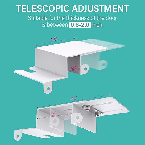 Miniatura 2 de Cerradura superior de puerta a prueba de niños, cerradura de puerta superior BILLROAD para seguridad de los niños, hecha de metal duradero,