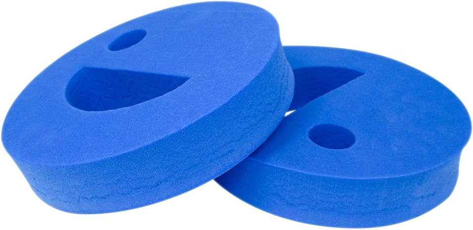 Trademark Innovations Water Weight Exercise Equipment Disc Set for Pool Water Aerobics, Blue