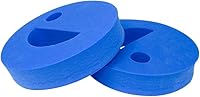 Vista 1 de Trademark Innovations Juego de discos de equipo de ejercicio de peso de agua para aeróbicos acuáticos de piscina, azul