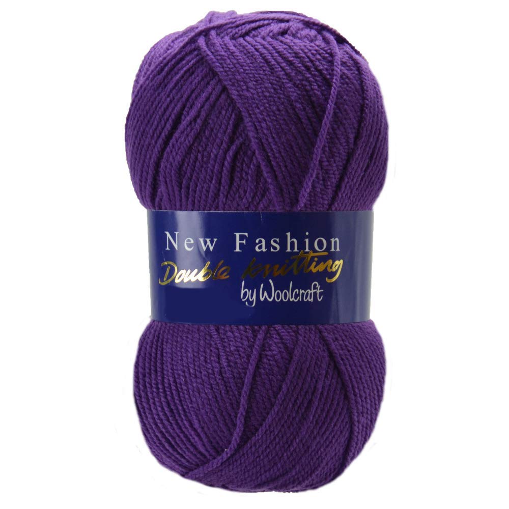 10 x 100g Woolcraft DK (Aubergine 725)