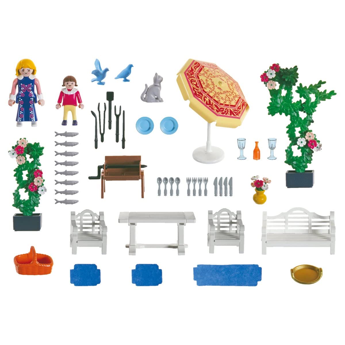 Playmobil 70896 Victorian Doll House Patio Set : Amazon.sg: Toys