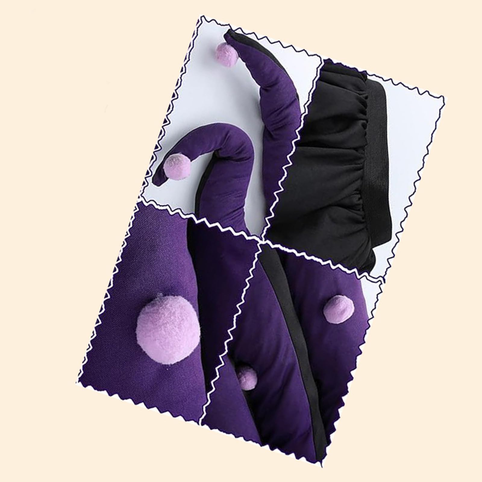 3 Seehexe Kostüm für Erwachsene, Tentakel Outfit für Halloween, Cosplay und Verkleidungspartys, Seehexe Halloween Kostüm
