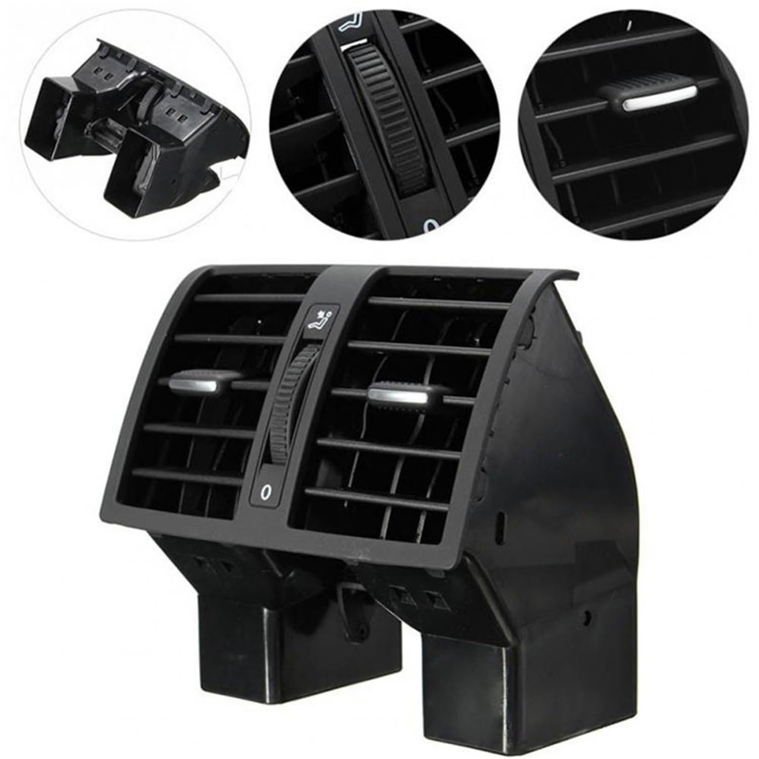Grille d'aération Voiture pour Touran 1T0819203,Diffuseur Grille Aération Interne Sortie Climatisation Voiture