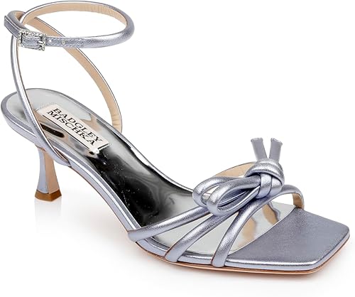 Badgley Mischka Loyalty Heeled Sandal, French Blue, 6.0