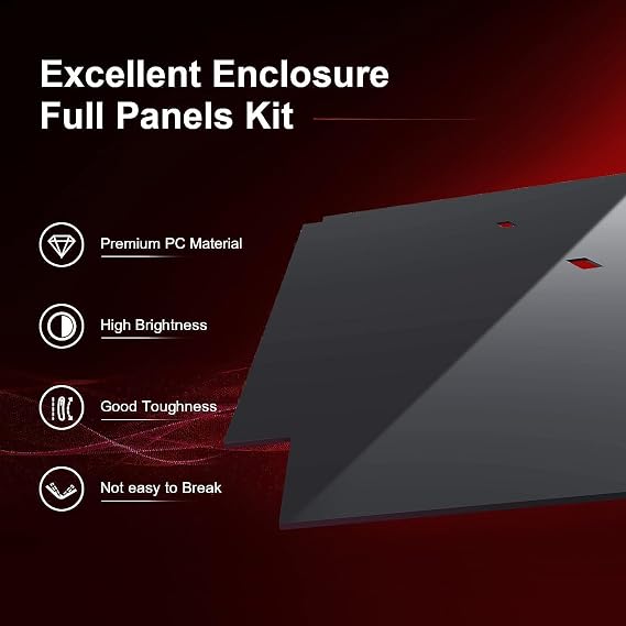 Panels Kit for Voron, Full Set Acrylic Enclosure Panels Kit for Voron 2.4 3D Printer, VORON 3D Printer Accessories