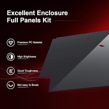 Panels Kit for Voron, Full Set Acrylic Enclosure Panels Kit for Voron 2.4 3D Printer, VORON 3D Printer Accessories