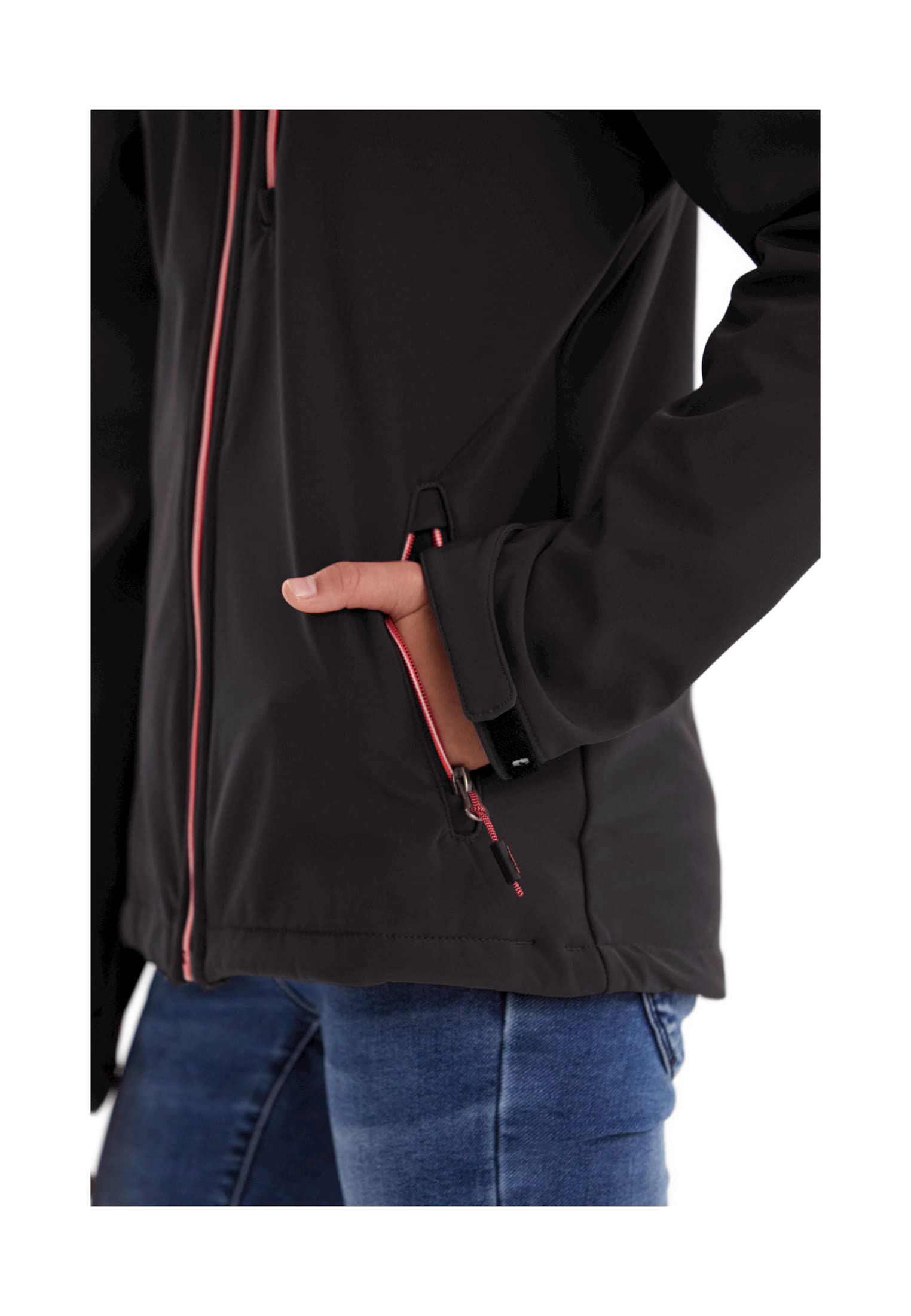 Killtec Girls Softshell Jacke Giacca softshell/giacca da esterno con cappuccio Bambine e ragazze