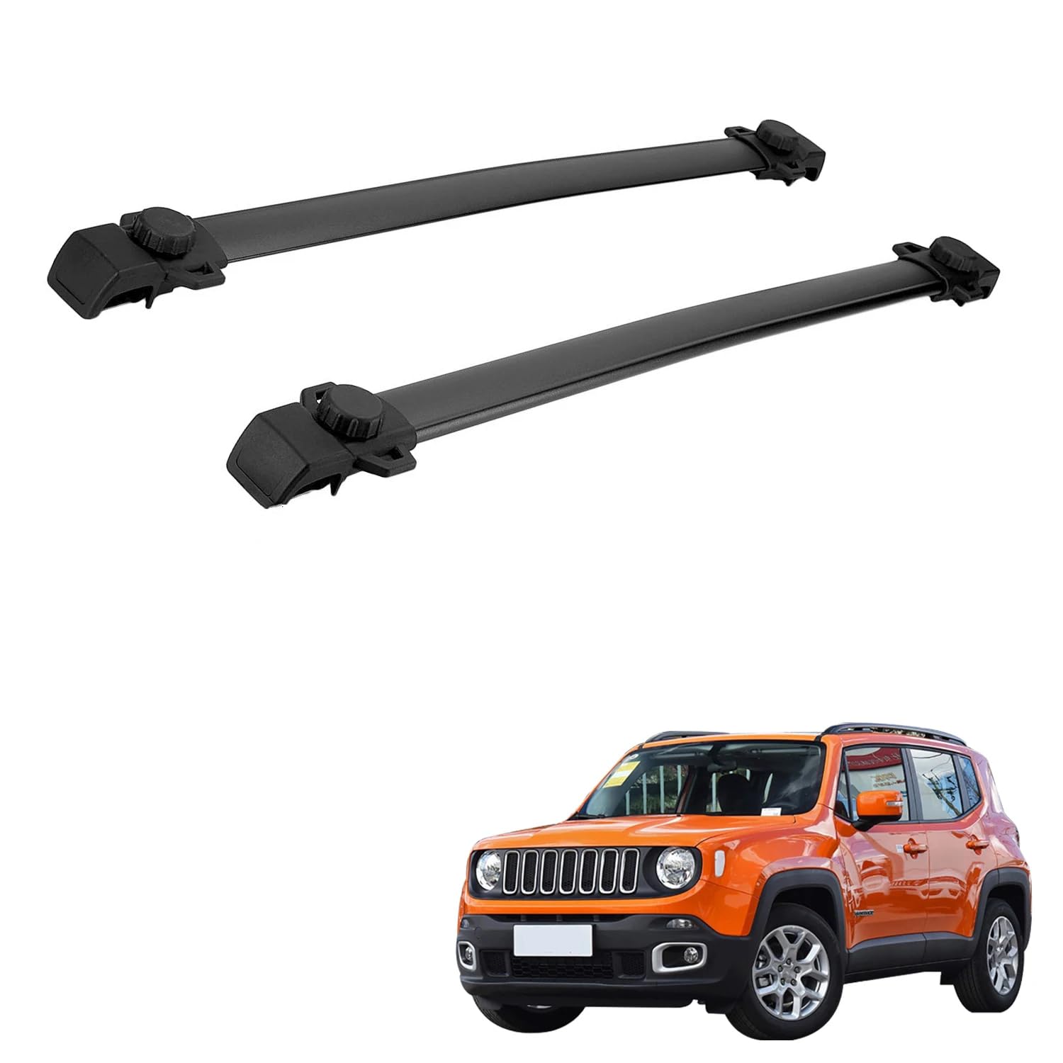 Bagażnik dachowy do Jeep Renegade 2014 2015 2016 2017 2018 2019 2020 2021, bagażniki do transportu ładunków podróżnych, akcesoria transportowe
