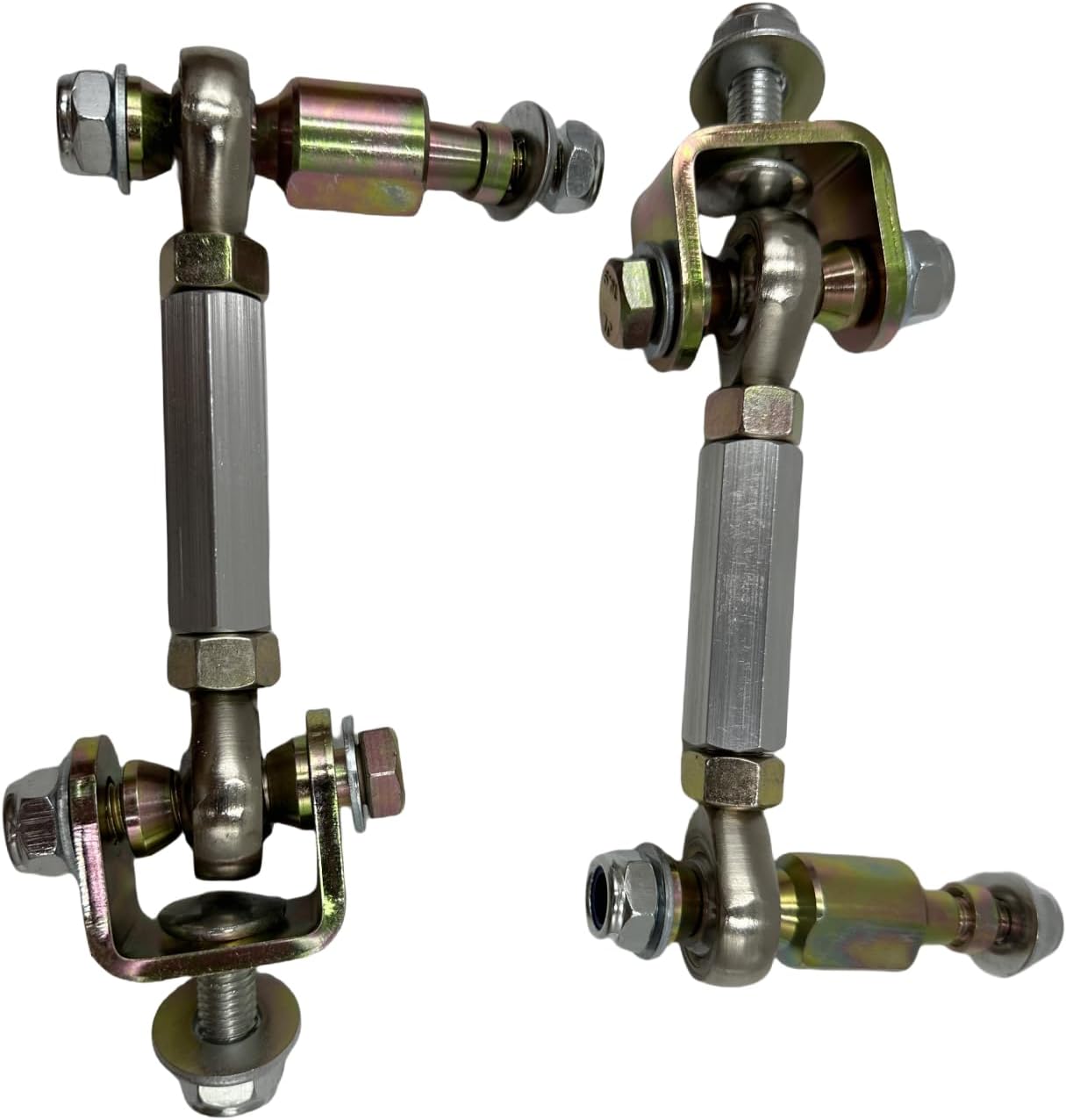 Diesel Front Sway Bar End Link Sway Bar Relocation For Adjustable 0-6"" Lift Kit Compatible with 2003-2008 Ram 2500 3500 4WD, Sliver