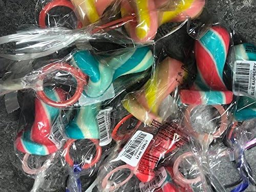 Brand New 10 x Assorted large Dummies Bubblegum Ice Cream Blue Raspberry and Candy Floss Flavour Baby Shower Party Gifts